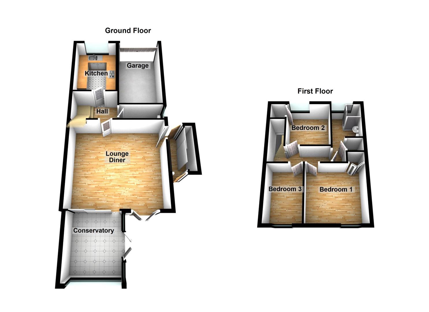 3 bedroom House SemiDetached for sale in Malham Road Severn Estate